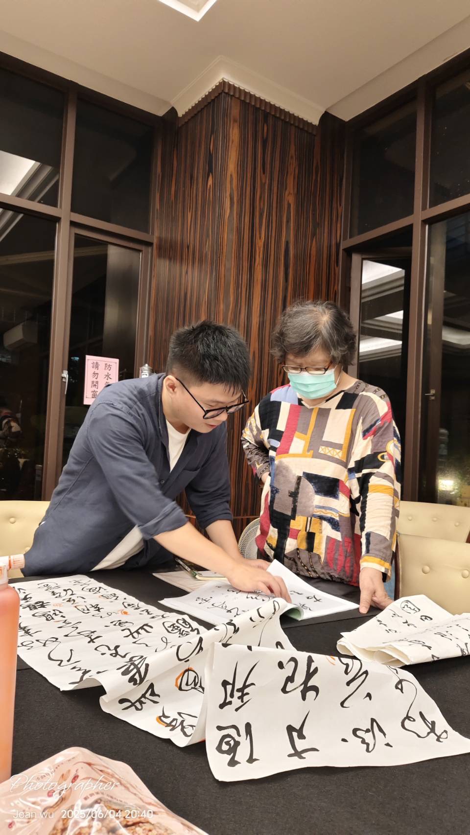 楊崇廉作品與創作現場