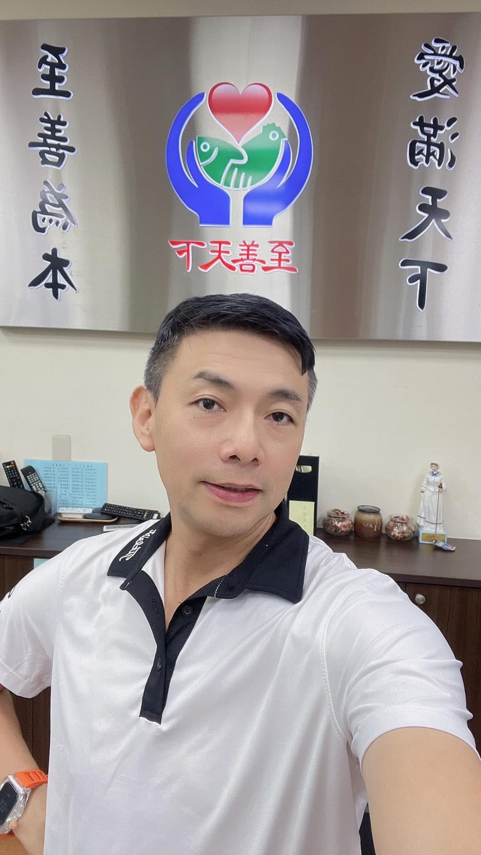 李國禎於至善天下長照機構
